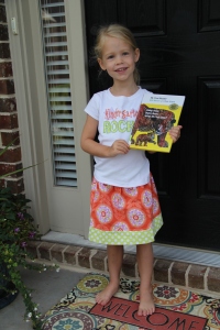 Sweet Bethany on her first day of K!!